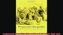 Read here Progressive Inequality Rich and Poor in New York 18901920