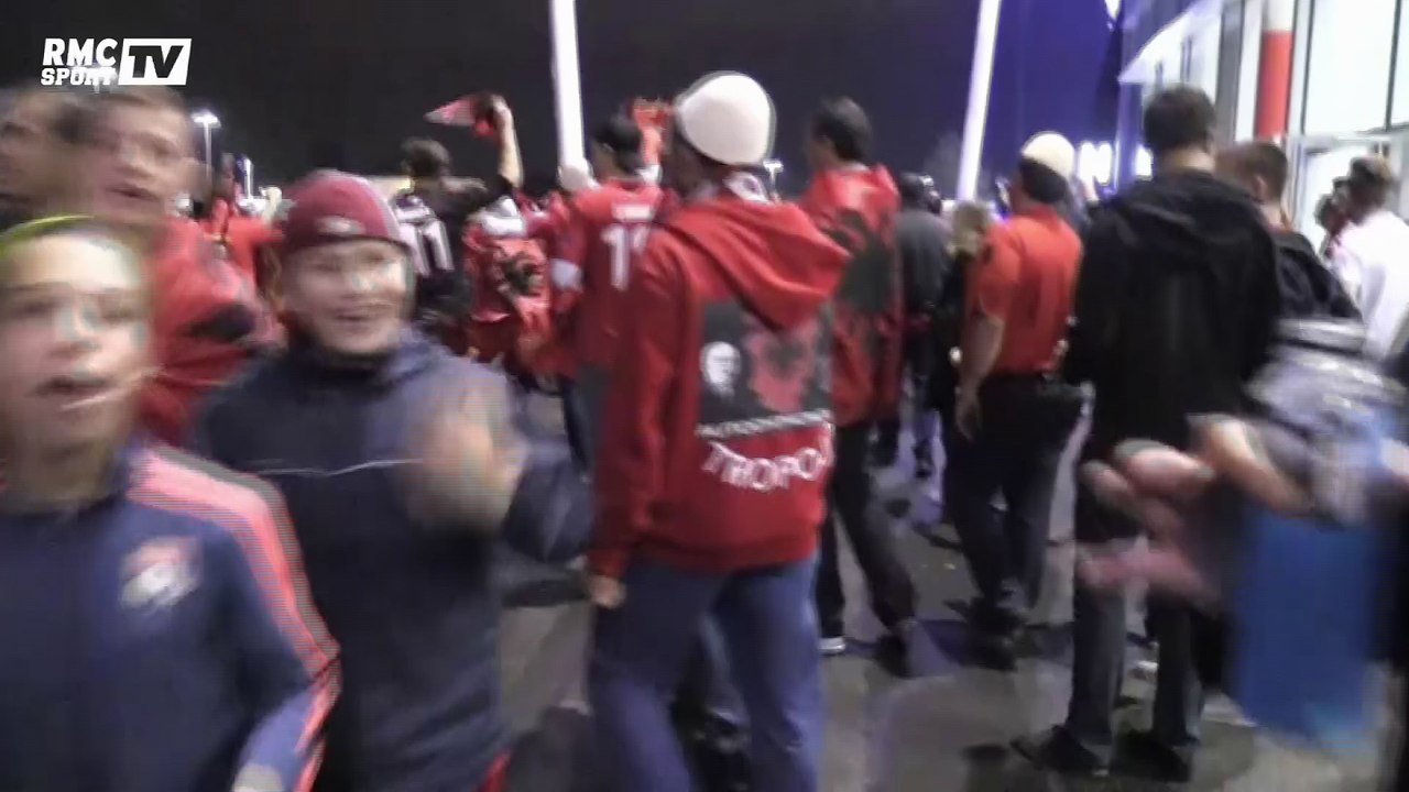 Chaude ambiance albanaise après la victoire contre la Roumanie