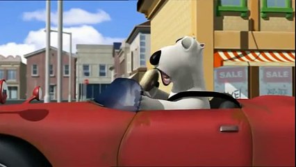 Caddede yarış - Sakar Ayı Bernard Bear