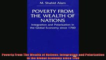 Read here Poverty From The Wealth of Nations Integration and Polarization in the Global Economy