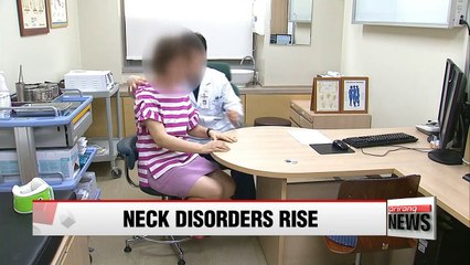 Number of people in Korea with cervical spine disorder jumps 24% over past 5 years
