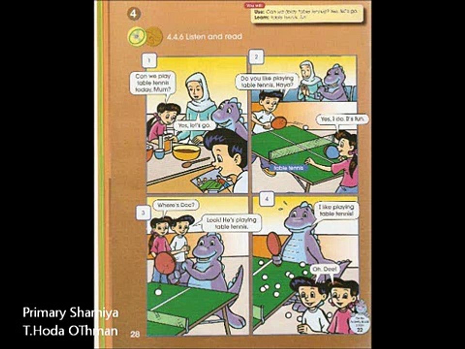 (Grade Two ) Unit 4 Page 28