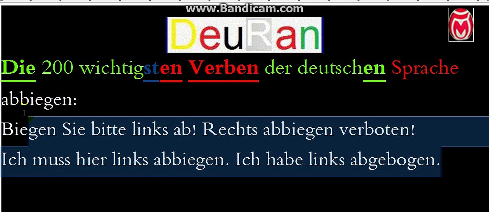 3. 200 Verben   A2-B1