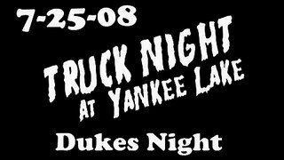 Truck Night at Yankee Lake 7-25-2008 General Lee Jump