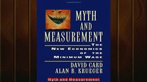 Enjoyed read  Myth and Measurement