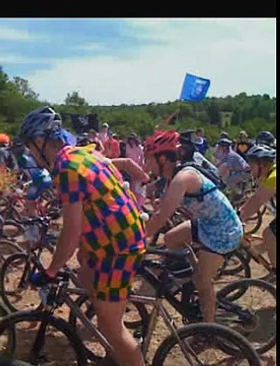 Depart course vtt velo les crapauds 2008 24 heure