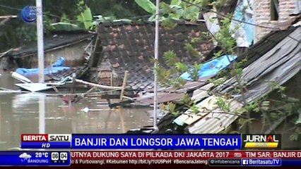 Banjir dan Longsor di Jateng Menewaskan 35 Orang