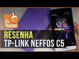 TP-LINK lançando smartphone? Vem conhecer o Neffos C5! - Resenha EuTestei