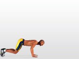 Female Male Workout exercise - how to get bigger hips buttocks legs