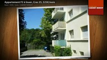 Appartement F2 à louer, Cras 25, 525€/mois