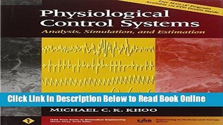 Read Physiological Control Systems: Analysis, Simulation, and Estimation  Ebook Online