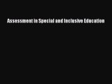 Download Assessment in Special and Inclusive Education PDF Online