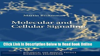 Download Molecular and Cellular Signaling (Biological and Medical Physics, Biomedical