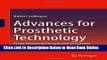 Download Advances for Prosthetic Technology: From Historical Perspective to Current Status to