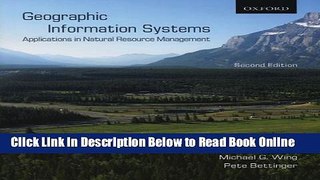 Download Geographic Information Systems: Applications in Natural Resource Management  PDF Free