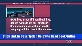 Read Microfluidic Devices for Biomedical Applications (Woodhead Publishing Series in