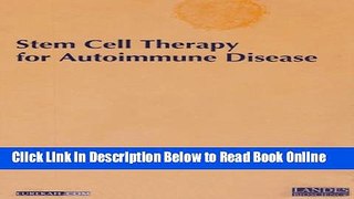 Download Stem Cell Therapy for Autoimmune Disease  PDF Online