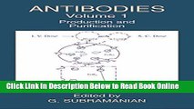 Download Antibodies: Volume 1: Production and Purification  Ebook Online