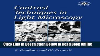 Read Contrast Techniques in Light Microscopy (Microscopy Handbooks)  Ebook Online