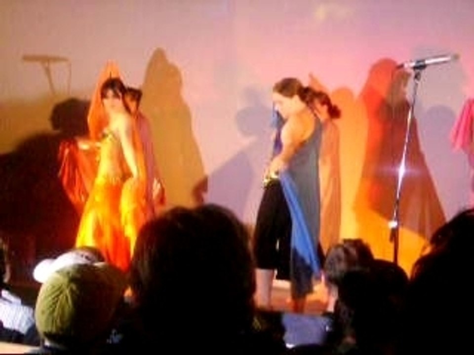 Danse orientale, spectacle de fin d'année