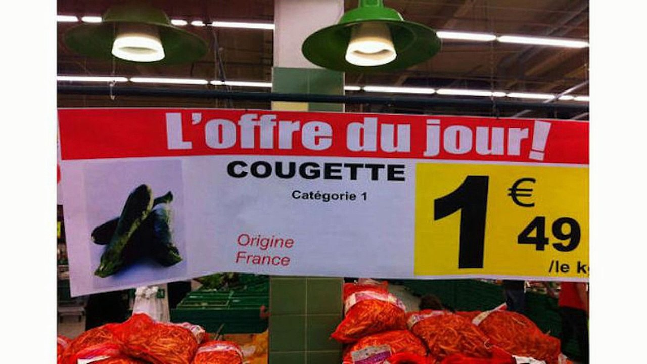 20 fautes d'orthographe en magasin - vidéo Dailymotion