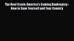 Read Books The Real Crash: America's Coming Bankruptcy - How to Save Yourself and Your Country