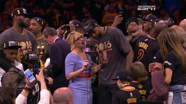 Tristan Thompson Interview Cavaliers vs Warriors - Game 7 June 19, 2016 2016 NBA Finals