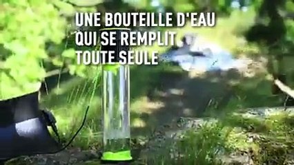 remplit ta bouteille d'eau grâce à l'énergie solaire !
