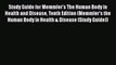 Read Books Study Guide for Memmler's The Human Body in Health and Disease Tenth Edition (Memmler's