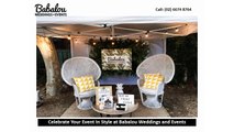 Celebrate Your Event In Style at Babalou Weddings and Events