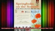 DOWNLOAD FREE Ebooks  Springboks On The Somme  South Africa in the Great War 1914  1918 Full EBook