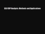 Download EEG/ERP Analysis: Methods and Applications PDF Free