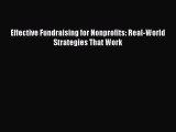 Read Effective Fundraising for Nonprofits: Real-World Strategies That Work Ebook Free