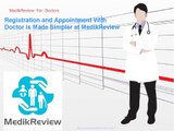Registration and Appointment With Doctor is Made Simpler at MedikReview