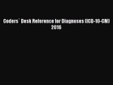 [Read] Coders` Desk Reference for Diagnoses (ICD-10-CM) 2016 E-Book Free