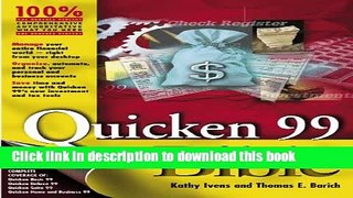 Read Quicken 99 Bible (Bible (Wiley))  Ebook Free