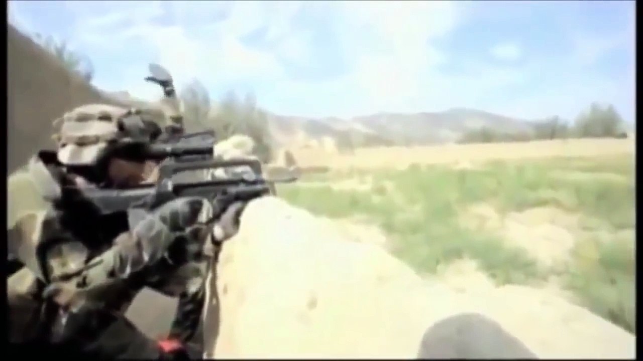 Battle of the French Legion against militants in Afghanistan