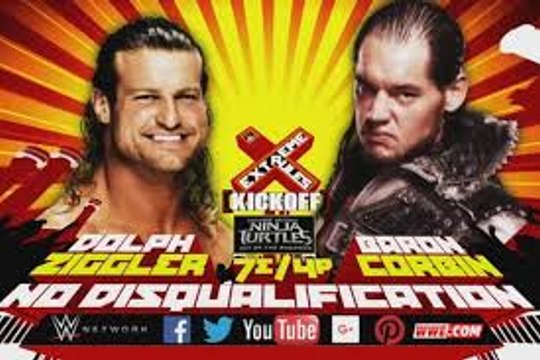 WWE Extreme Rules 2016: Baron Corbin vs Dolph Ziggler
