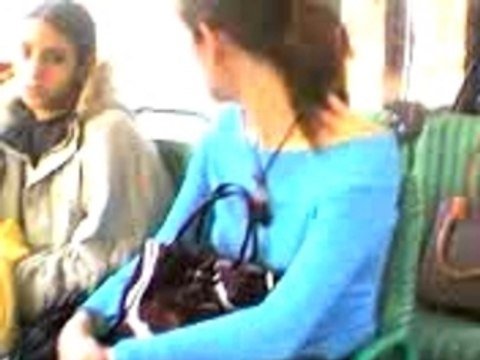 Cricri, Yuki and Rad : En direction du Salon du Livre en bus