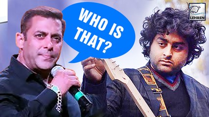 Salman Khan REACTS On Spat With Arijit Singh