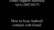 Syncing Anderoid contacts with Gmail