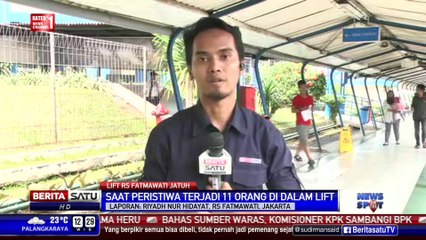 Polisi Selidiki Penyebab Jatuhnya Lift di RS Fatmawati