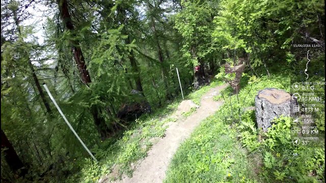 Caméra embarquée - Coupe de france DH 2016 Serre Chevalier