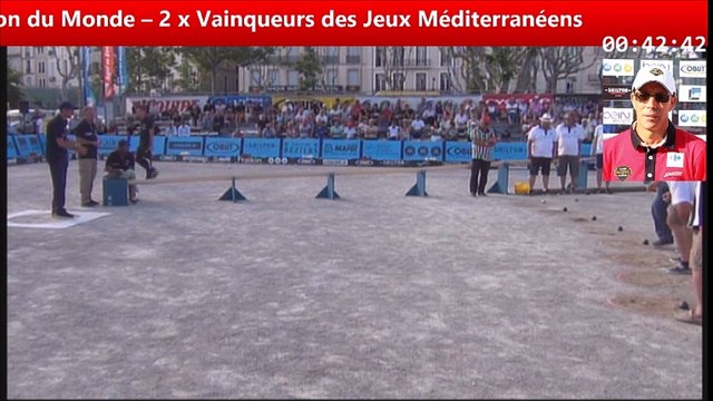 Record du monde des 1000 boules, 10 tireurs, 1 heure à Béziers : la performance de Khaled Lakhal et Jean-Michel Puccinelli