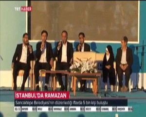 Sancaktepe'de Ramazan-Trt Haber
