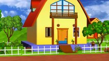 Cock A Doodle Doo - 3D Animation English Nursery Rhyme for children with lyrics