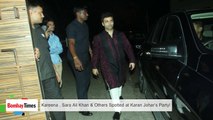 Kareena, Sara Ali Khan & Others Spotted at Karan Johar’s Party!
