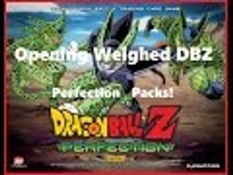 Opening Weighed DBZ Panini Perfection Packs! Amazing Pulls! 2