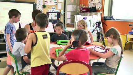 Usages de tablettes en Maternelle à BOULIGNY