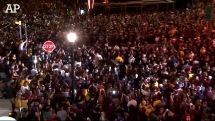 NBA - Une marée humaine à Cleveland pour fêter le titre des Cavaliers